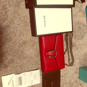 Dionysus mini leather chain bag